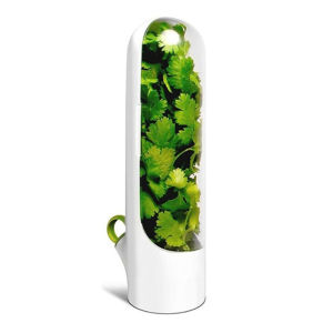 1PCS Herb Saver Storage Container Fresh Herb Keeper Vanilla Vegetables Fresh Preservation Bottle For Refrigerator Kitchen