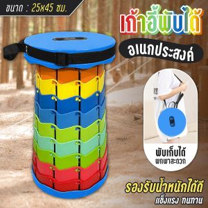(ส่งจากไทย) เก้าอี้พับยืด  เก้าอี้พับได้ เก้าอี้พับพกพา เก้าอี้นั่งตกปลา เก้าอี้พับเอนกประสงค์ เก้าอี้ปิคนิค  outdoor seating รุ่น SC1