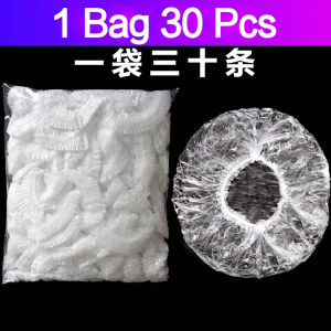 ⭐READY STOCK⭐30PCS Food Grade Fresh Bag Bahan gred makanan PE Freezing Food Storage Bag 一次性保鲜膜套食品级保鲜膜罩