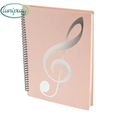 Sheet Music Folder 60 Pages Sheet Music/HolderFits Letter Size A4 Writable &amp Detachable Choir Folder