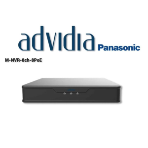 ❤️ Original Panasonic i-Pro Advidia 8ch-8PoE 4K IP CCTV NVR CCTV System