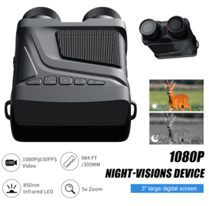 2023 NEW Binoculars Night Vision Device 2.4" LCD Screen Infrared 960P HD 5X Digital Zoom Telescope Outdoor Binoculars Camera