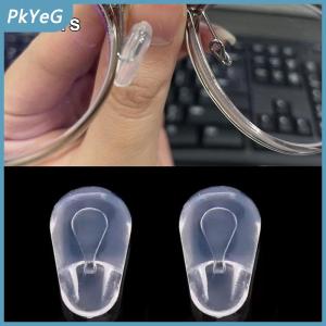 PkYeG 5 cặp kính mắt đẩy trong Silicone không khí buồng mũi Pad siêu mềm Silicone Miếng đệm mũi cho kính quang học