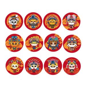 Potty Training Seat Stickers Color Changing Stickers Cartoon Animals Toilet Kids Pee Targets for Kids Toddler Boys Girls