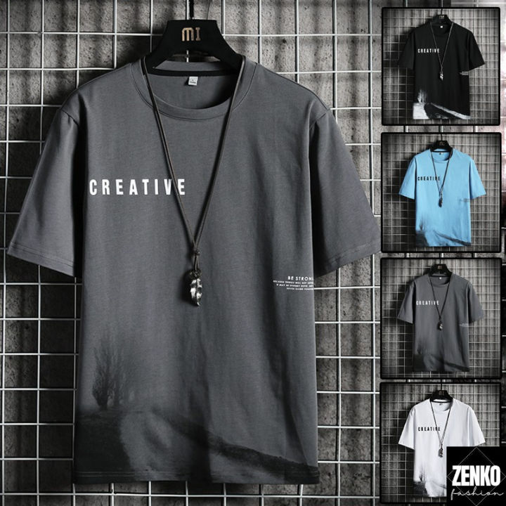 Áo Thun Nam In Họa Tiết Con Đường Xa Xăm 4menhcm ao top 011 | Lazada.vn