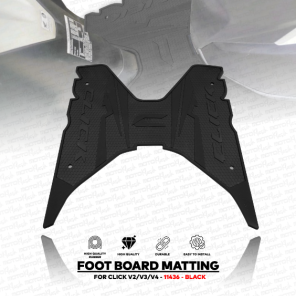 MOKOTO CLICK V1 FOOTBOARD MATTING 11437 ANTI SLIP RUBBER FOOTSTEP COVER FOR HOND CLICKV1 MOTORCYCLE 1PC