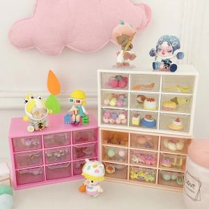 Hộp nhựa đa năng 9 ngăn C67 đựng đồ siêu xinh kệ 9 ngăn đựng đồ mini TTNTC67