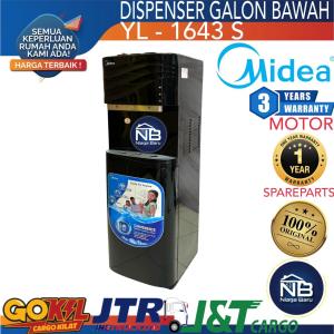 Dispenser Galon Bawah Midea YL-1634S Bottom Loading Compressor BOGOR