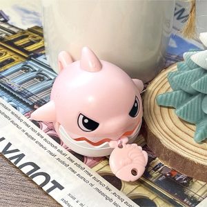 Móc Khóa Cá Mập Mini Kéo Dây Chạy Vui Nhộn – Cute Đáng Yêu Giải Stress Trang Trí Balo Túi Xách