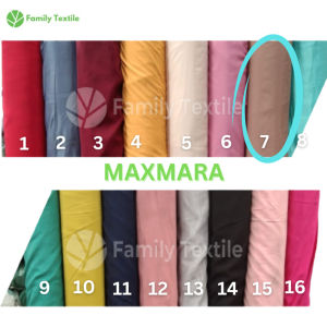 Bahan Kain Satin Maxmara 1 Roll - Saten Velvet Polos bridesmaid Meteran Super Premium
