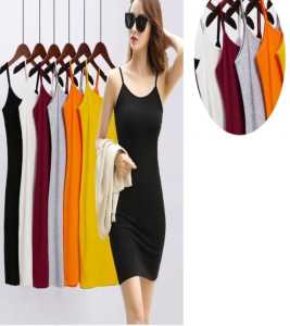 PROMO BIG SALE Dress Tanktop wanita//Mini dress terlaris Trand Fashion