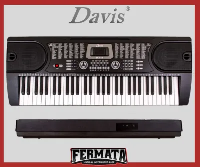 Davis D-619 61-Keys Digital Electronic Keyboard Piano Organ with stand