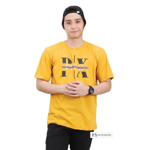 Baju Kaos Distro Cowok Cewek Terbaru Tshirt Premium Keren Simpel Lengan Pendek Polo Exchange