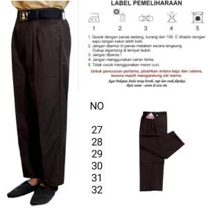 celana panjang SD warna coklat pramuka termurah/celana sekolah SD kelas 1 2 3 4 5 6