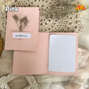 bloomingyourdays Kartu Ucapan Jasmine Bunga Kering kartu ucapan pastel rustic aesthetic