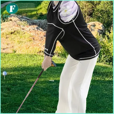 Flameer gậy tập gôn vest dụng cụ hỗ trợ huấn luyện chơi golf tập thể dục để thúc đẩy đào tạo Bộ nhớ cơ bắp Swing vest D