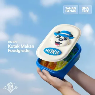KOTAK BEKAL PANDA PLUS BOTOL KIMMY ANAK PAKET HEMAT TEMPAT BEKAL ANAK SEKOLAH