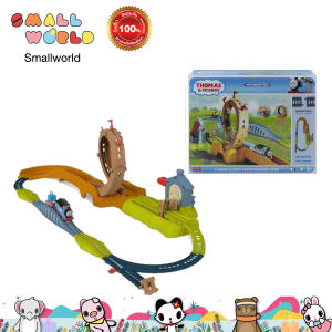 Thomas & Friends หัวรถไฟโทมัสและชุดรางตีลังกา Launch & Loop Mainterance Yard รุ่น HJL20