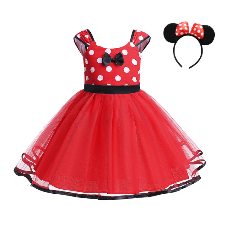 Cotton minnie outlet mouse dress