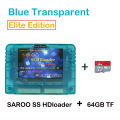 New SAROO SS HDloader Game Reader Cartridge Fast Reading Card Support SD TF Menory Cards Play Games Without CD for Sega Saturn. 
