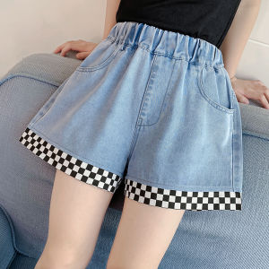 (2-11years) Kids Girl Jeans Short Soft Denim Summer Fashion Princess Jeans Budak Perempuan