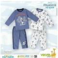Baby Ay Shop 2 Stell Velvet Piyama Bamboo Cotton Series Frozen Boy 2 sd 6 Tahun - 2. 
