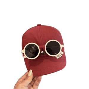 SHEBE668 สีทึบทึบ หมวกเบสบอลเด็ก ครีมกันแดดป้องกันแสงแดด ปีกสั้นสั้น หมวกยอดแหลมเด็กผู้หญิง สะดวกสบายสบายๆ สไตล์เกาหลีแบบ หมวกกันแดดเด็ก ทารกทารกแรกเกิด