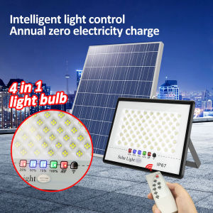 [ได้รับสินค้า 1-3 วัน]ไฟพลังงานแสงอาทิตย์ 60W/300W ไฟโซล่า นาโนเทคโนโลยีล่าสุด ไฟกลางแจ้ง ไฟสวน กันน้ำ ป้องกันฟ้าผ่าไฟถนนโซล่าเซลล์