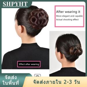 [COD] SHPYHT Ship within 24 hours คลิปหนีบผมหางม้าสำหรับผู้หญิงคลิปหนีบผมทรงโดนัท9ดอก