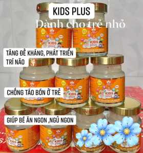 Yến sào Hoàng Việt kidplus yến cho bé biếng ăn xuất xứ nước yến sào Khánh Hòa - Nha Trang là loại yến chưng sẵn 70ml