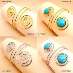 [COD] Modingdue Bohemian Egypt Bar Curve Geo Open Upper Arm Cuff Armlet Armband Bangle Wedding Viking Bracelet Gift Fashion Jewelry Pulseiras