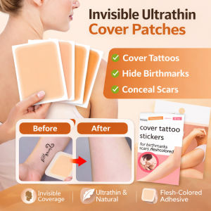 Waterproof Tattoo Cover Sticker Concealer Patch Natural Skin Cover Up for Tattoos and Scars