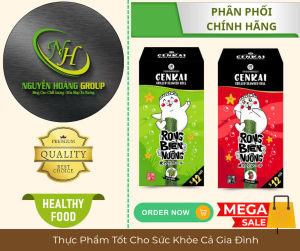 COMBO 2 Hộp - Rong Biển GENKAI Nướng Cuộn ( 1 Hộp Tự Nhiên & 1 Hộp Cay Nóng) 43.2g
