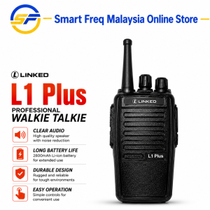 LINKED L1 PLUS Handheld Two Way Radio/Walkie Talkie UHF 400-520mhz CTCSS/DCS
