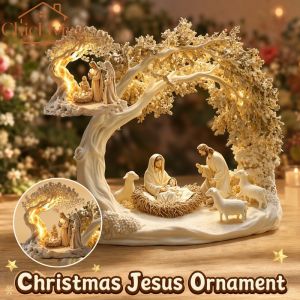 ChicLiving Home Furnishings Store Acrylic 2D Jesus Tree Of Life Ornament Flat Desktop Home Living Room Bedroom Display Art Decor