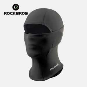 ROCKBROS Children Ski Face Mask Windproof Fleeced Warm Cycling Full Face Cover Breathable Elastic Outdoor Sports Kids Headgear