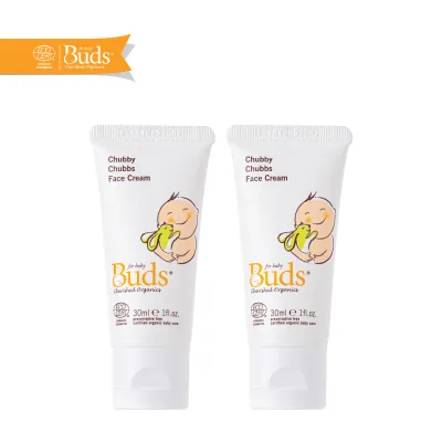 [Twin Pack] Buds Organics BCO Chubby Chubbs Face Cream 30ml