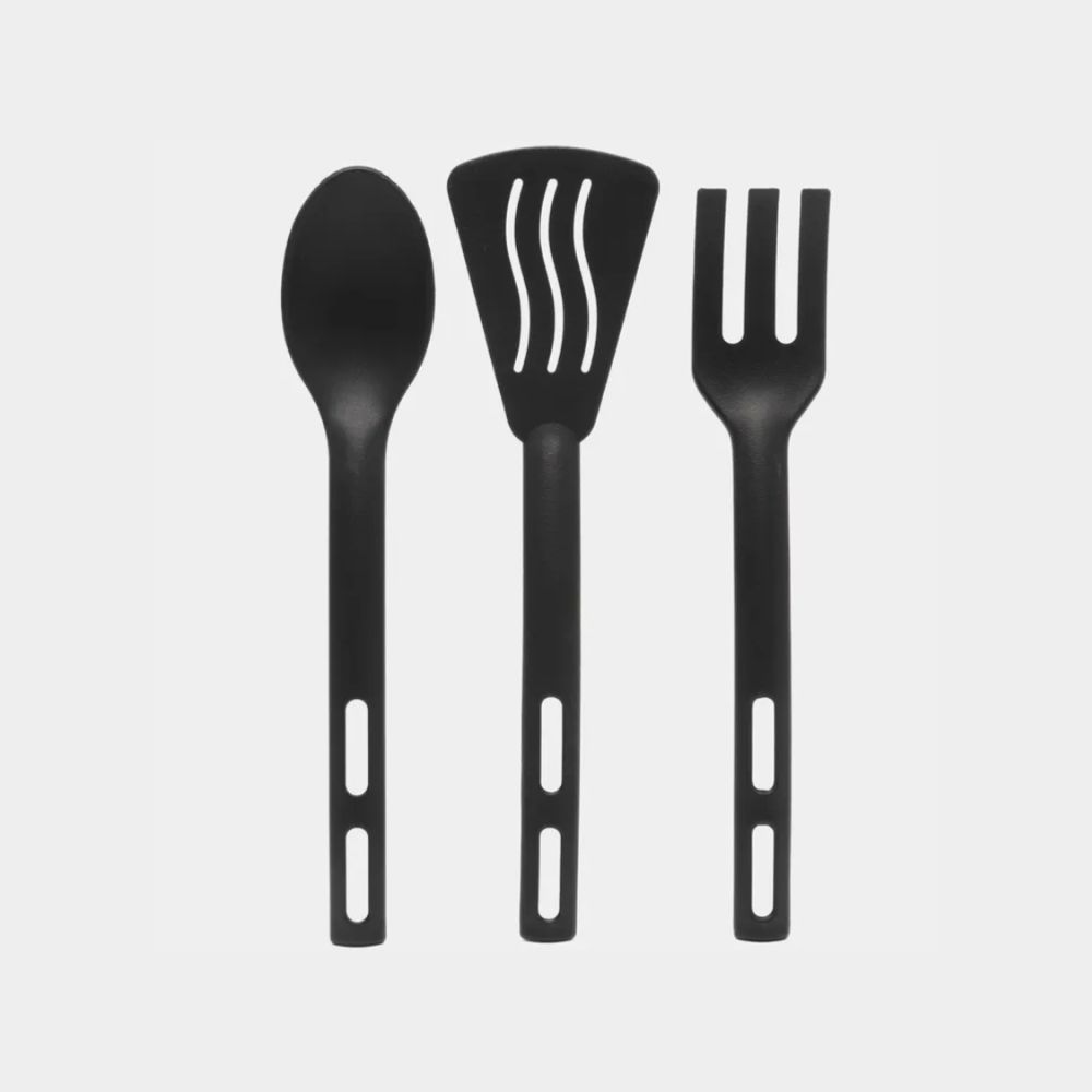 Set di 3 mini spatole in stile Ikea, pratici utensili da cucina per la casa.
_voghion.com