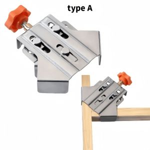 strong stainless steel woodworking quick right 90 degree angle clamp suitable for woodworking fixation etc
