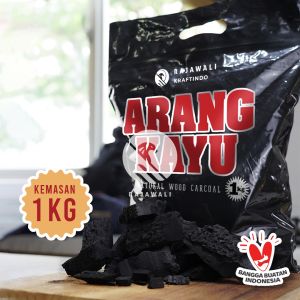 Arang Kayu Bakar Asli 1 Kg