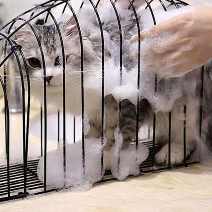 Cat Bathing Cage Cat Bath Cccessories Cat Washing Bath Bag Cat Cage For