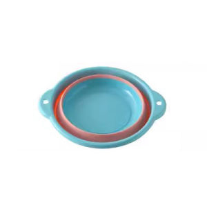 กะละมังซิลิโคนอเนกประสงค์ กะละมังพับได้ กะละมัง กะละมังล้างผัก ซักผ้า ตั้งแคมป์ แบบพกพาสะดวก สีสันสดใสG2984