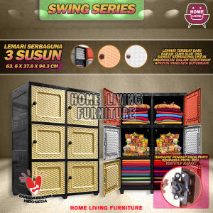 Lemari Plastik Serbaguna Tabitha CLICKS Tabitha LOKI LOKER SERBAGUNA Lemari Pakaian CABINET LEMARI TABITHA LEMARI SWING 2 TOWER