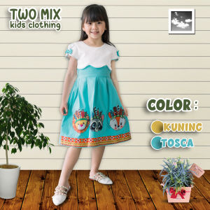 Two Mix - Baju Anak Perempuan - Dress Anak Fashion 1-12 Tahun 4212
