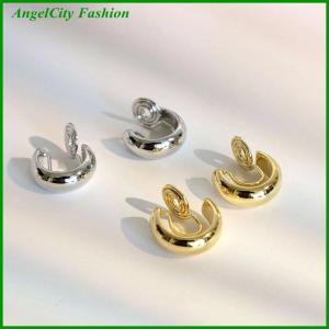 AngelCity Fashion Store 1Pair Simplicity Temperament Ear Clips Vintage Cute Cartilage No Pierced Clip Earrings For Women Girls Jewelry Accessories Gifts