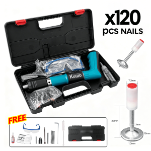 [Free 220 Nails] Nail Gun Heavy Duty Original Mini Manual Nails Gun For Concrete Rivet Tool Steel Rivet Gun Nail Punch