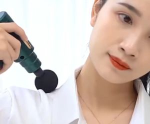 Súng Massage 4 Đầu 6 Chế Độ Fascial Giảm Cơ Căng Cơ Trị Nhức Mỏi Vai Gáy 720
