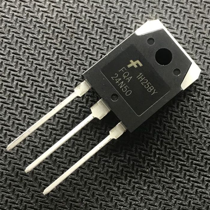 FQA24N50 - MOSFET Transistor, N Channel, 24 A, 500 V, 0.2 ohm, 10 V, 5 ...