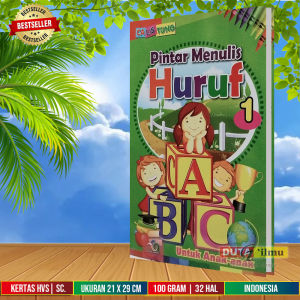 Calistung PINTAR MENULIS HURUF - Untuk Anak-Anak [ Cahaya Agency