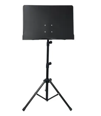 Conductor Stand with solid score holder plate heavy duty 2 section adjustable.